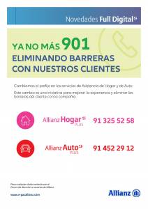 Telefonos 901 Allianz