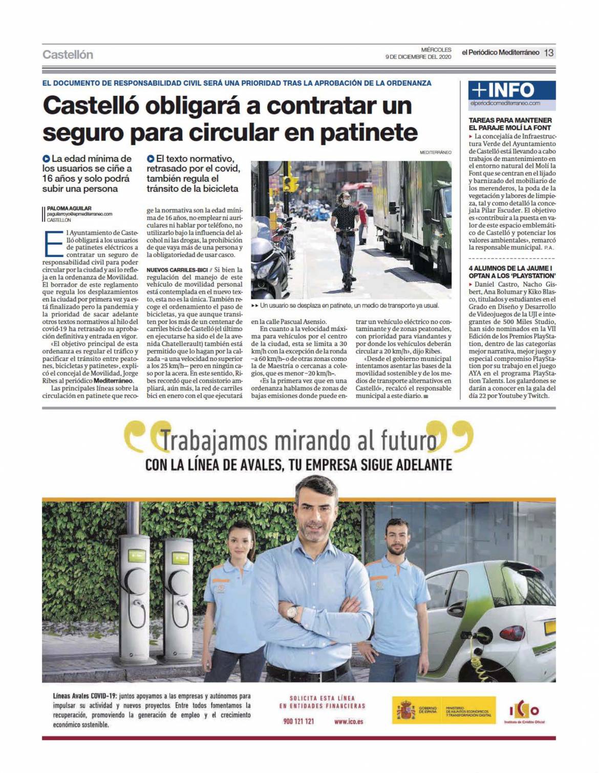 Seguris: Aseguramos tu patinete desde 30.-€