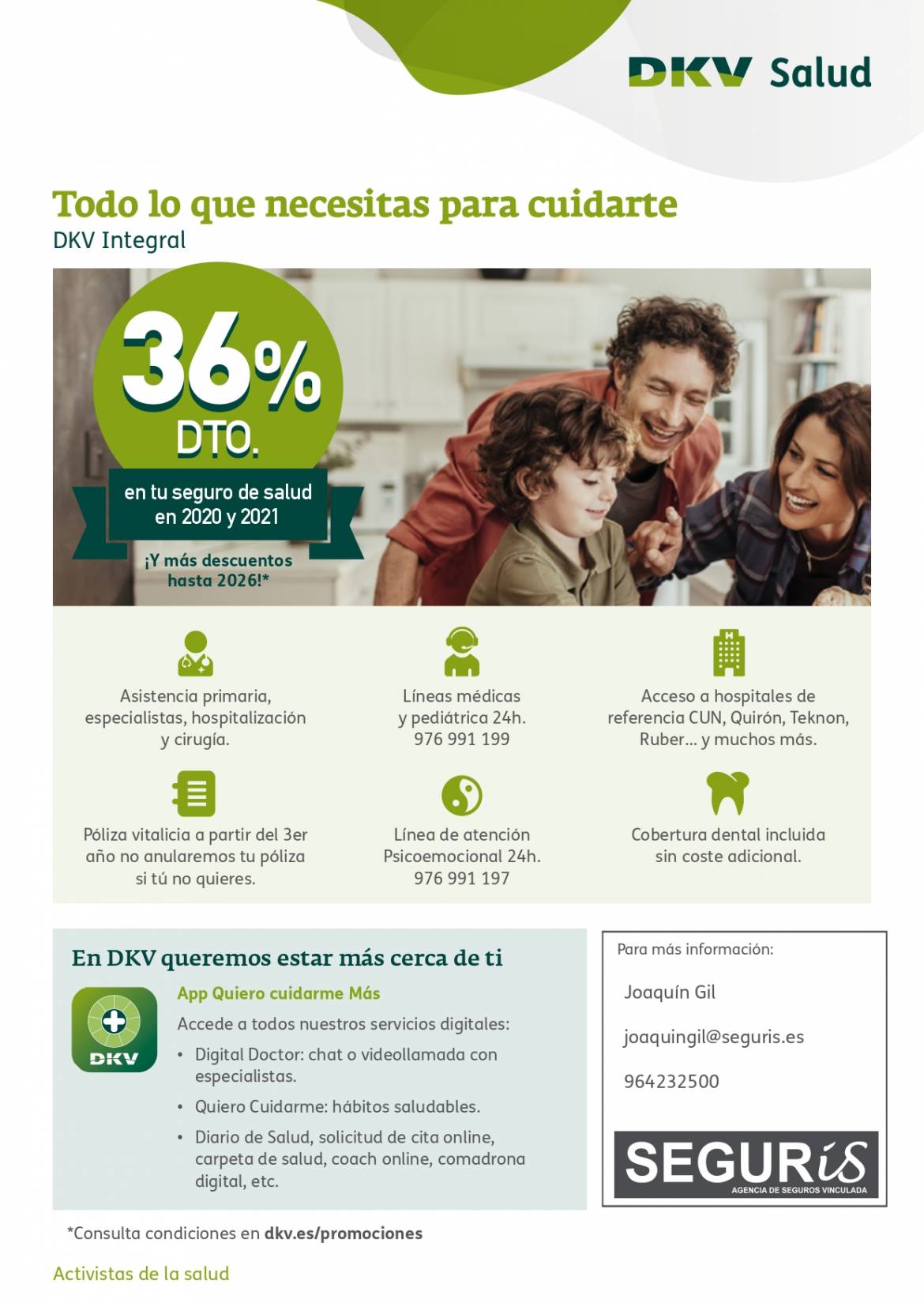Oferta seguro de salud DKV