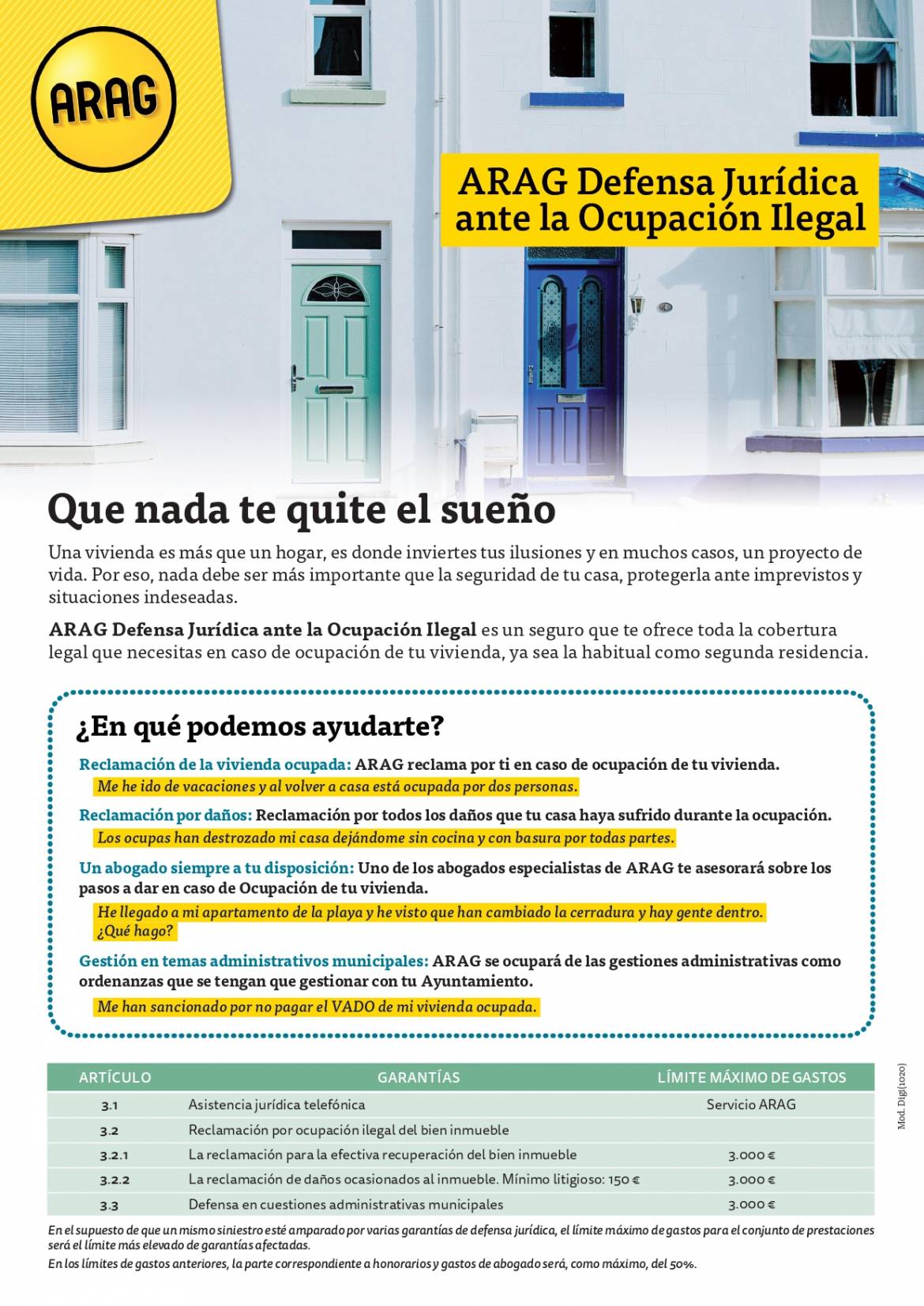 Seguro Ocupación de Viviendas