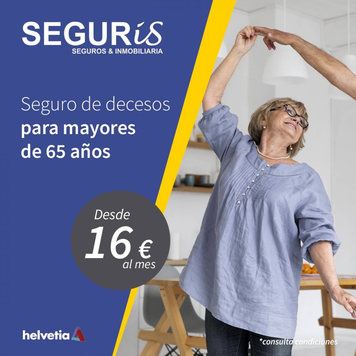 Seguro de decesos para mayores de 65 Años