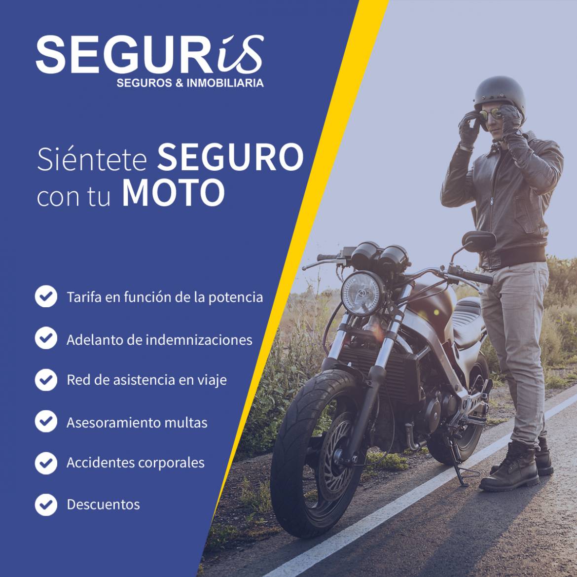 Seguros para moteros