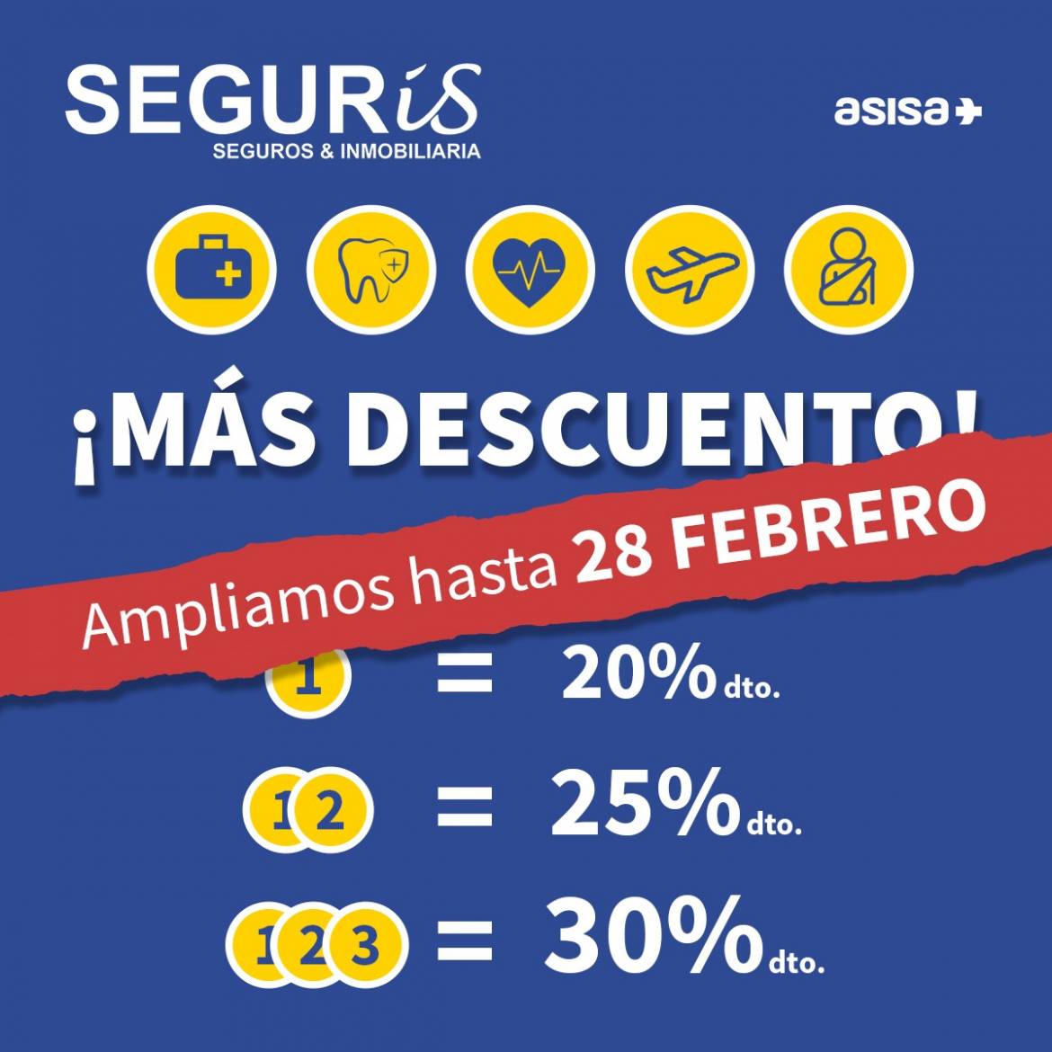 AMPLIAMOS OFERTA – SEGUROS DE SALUD