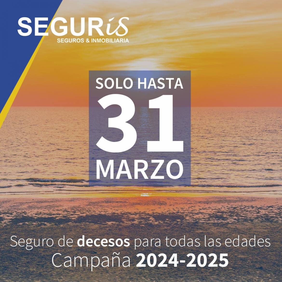 SEGURO DE DECESOS PARA TODAS LAS EDADES